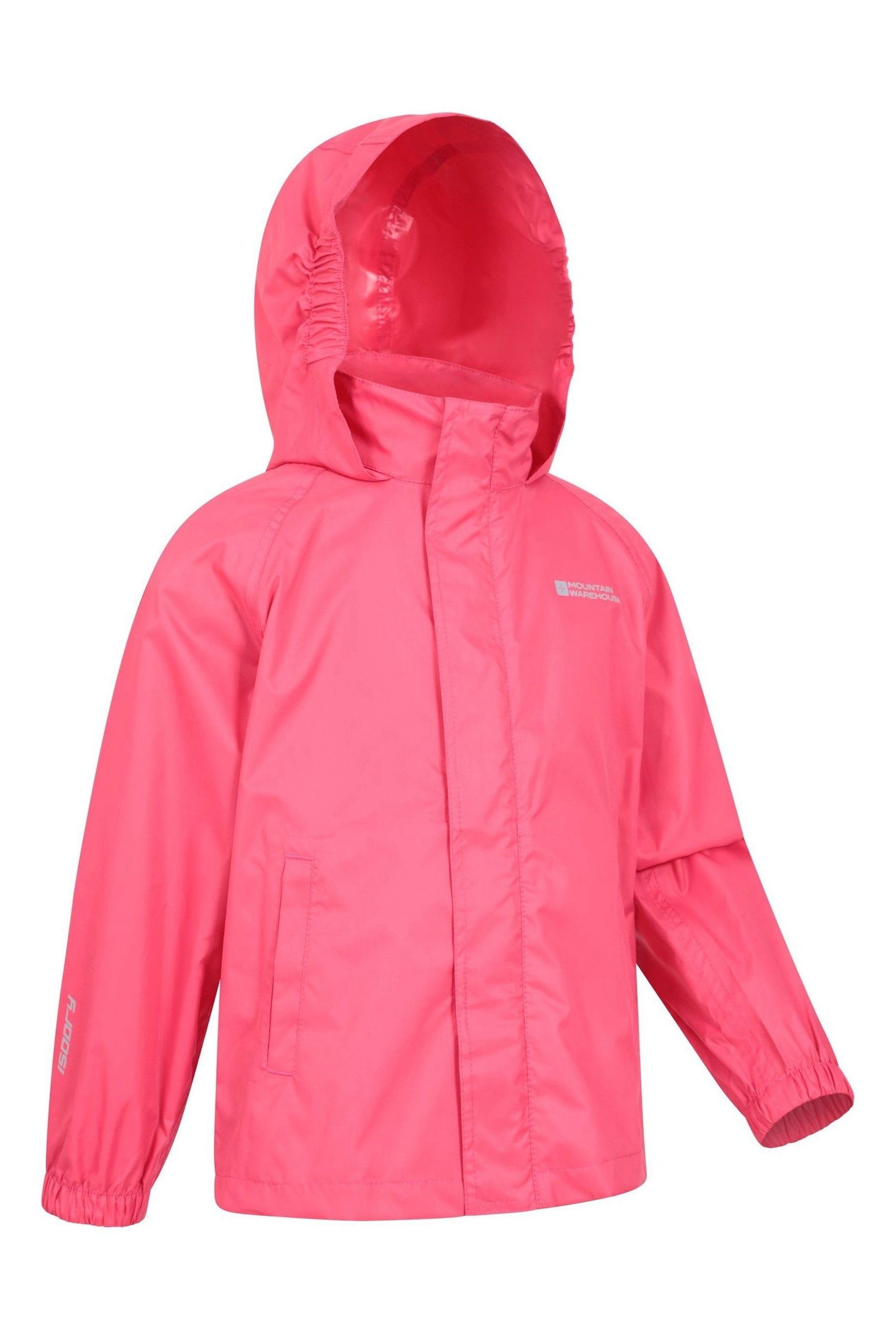 Mountain Warehouse Pink Kids Pakka II Waterproof Jacket