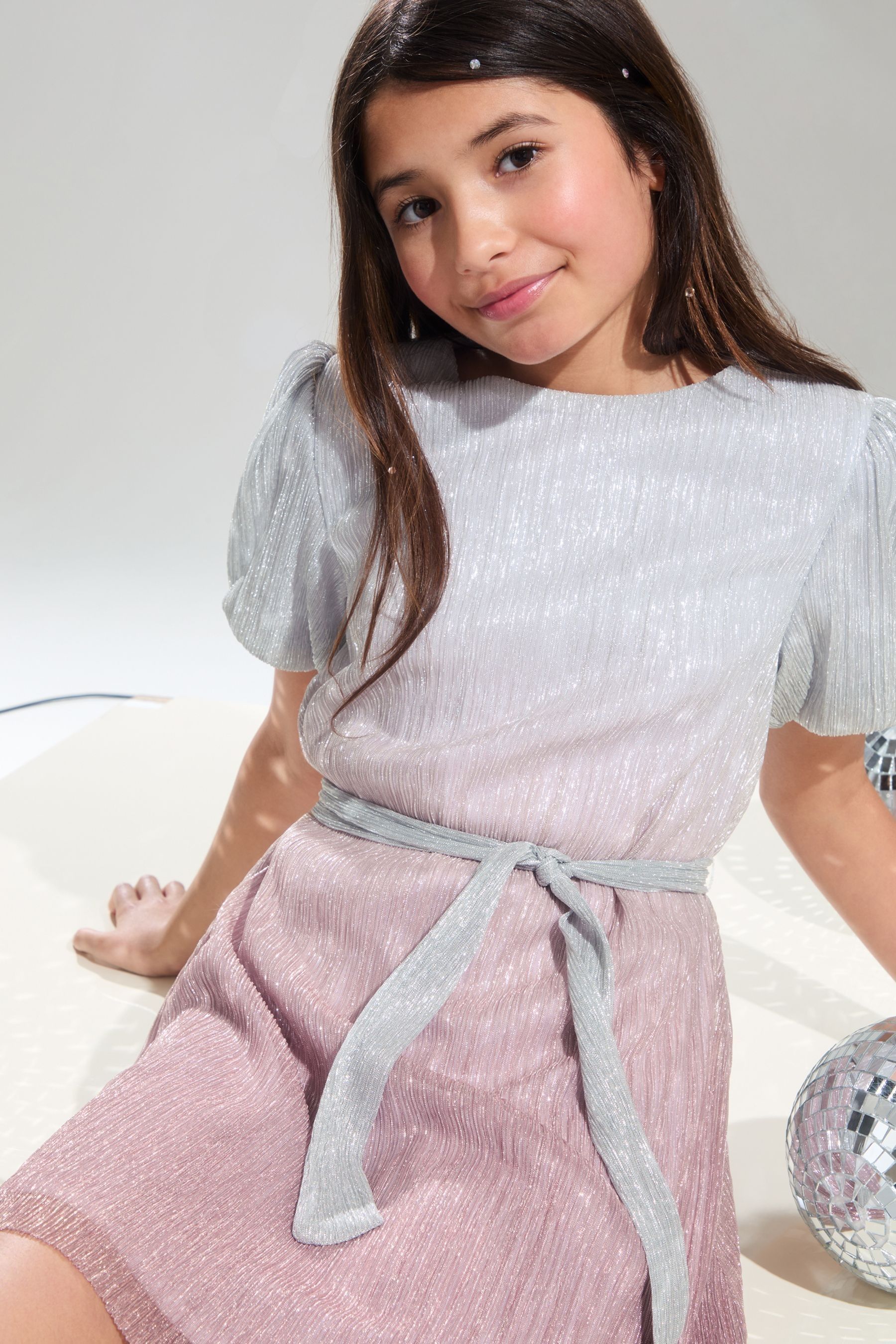 Lipsy ombre dress top