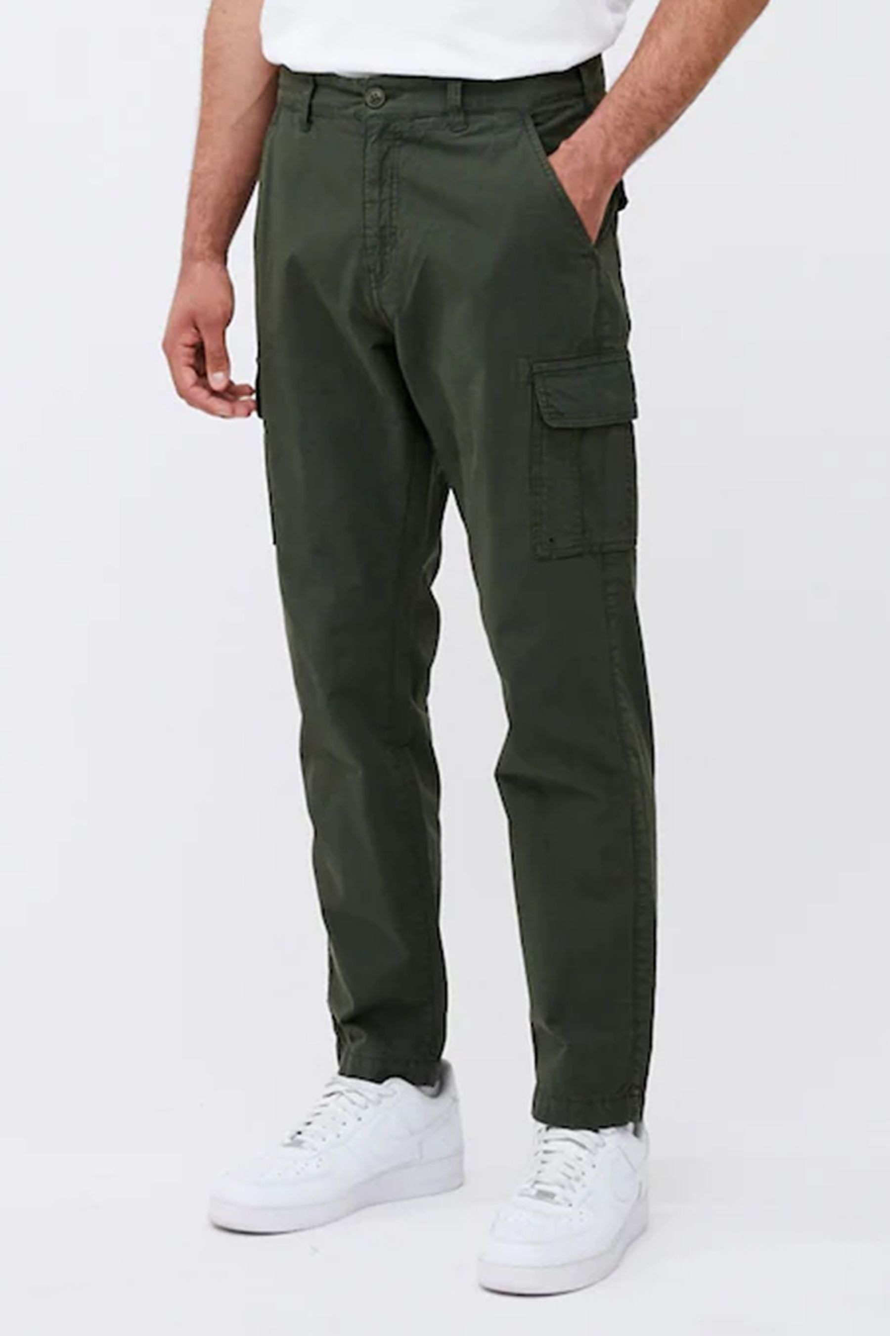 Buy French Connection Green 100 Cotton Ripstop Cargo Trousers from Next South Africa
