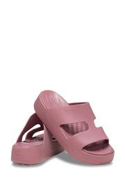 Crocs Getaway Platform H-Strap Mules - Image 3 of 5