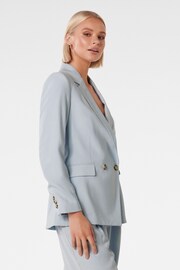 Forever New Blue Fran Double Breasted Blazer - Image 3 of 5