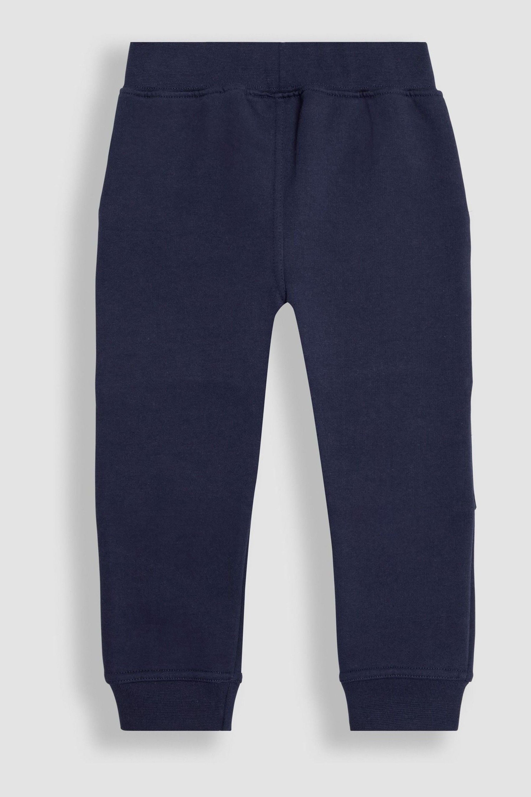 Buy JoJo Maman Bebe Navy Blue Highland Cow Applique Pet in Pocket Knee Joggers from the Next UK online shop
