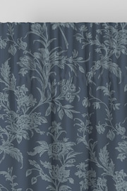 Laura Ashley Midnight Navy Blue Lloyd Made to Measure Curtains - Image 5 of 9