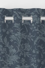 Laura Ashley Midnight Navy Blue Lloyd Made to Measure Curtains - Image 7 of 9