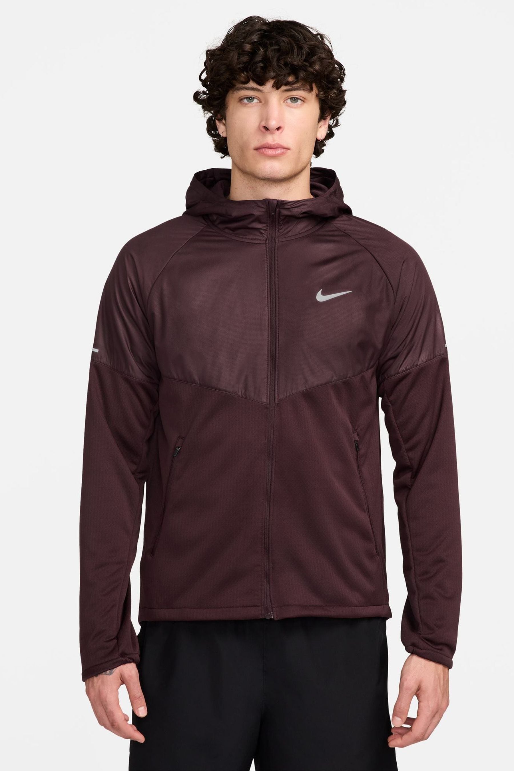 Buy Nike Red Sphere Miler Therma FIT Running Jacket from Next Ireland