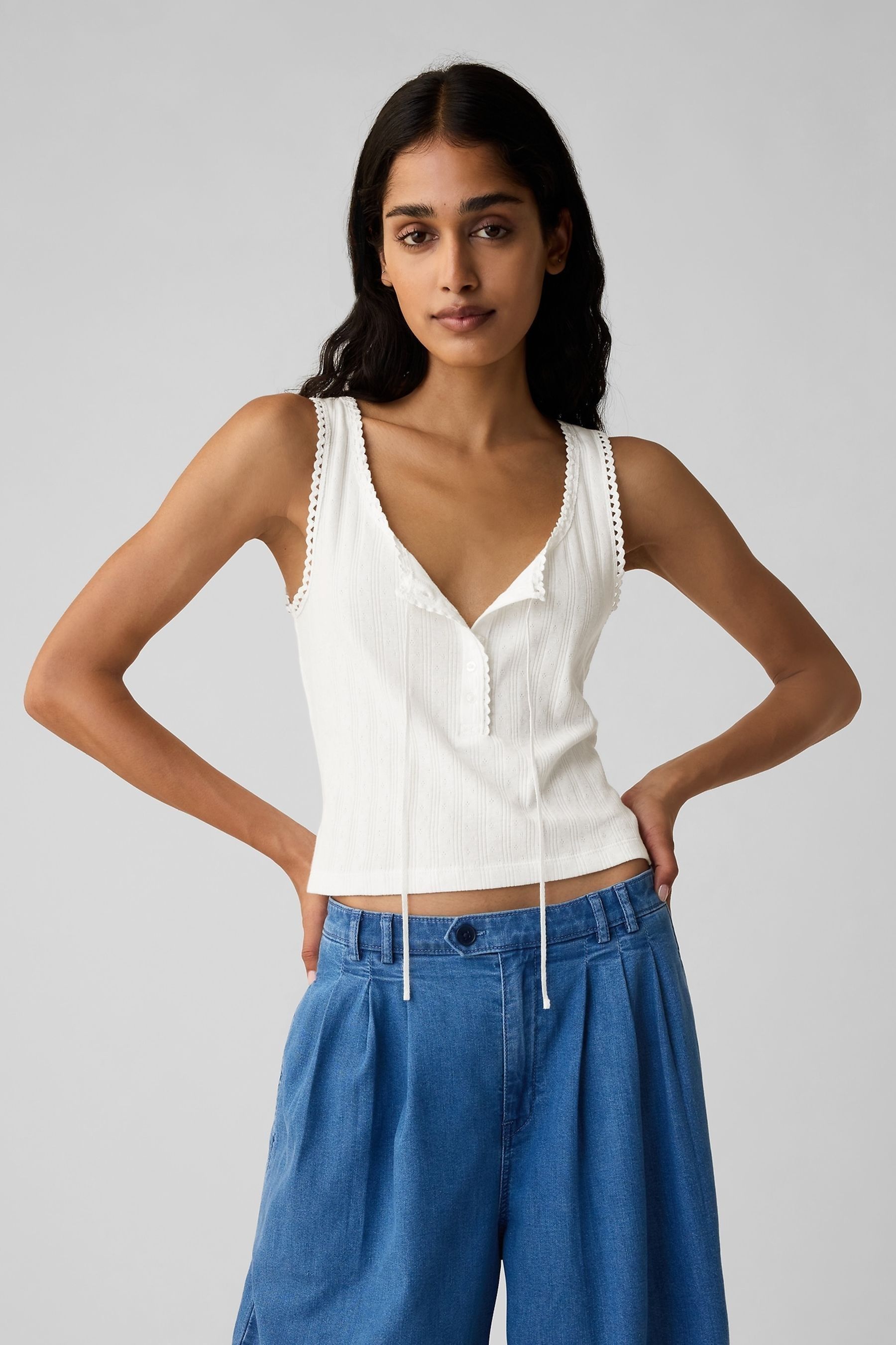 Gap white vest shop