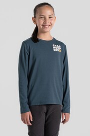 Craghoppers Blue NL Cruz Long Sleeved T-Shirt - Image 2 of 7