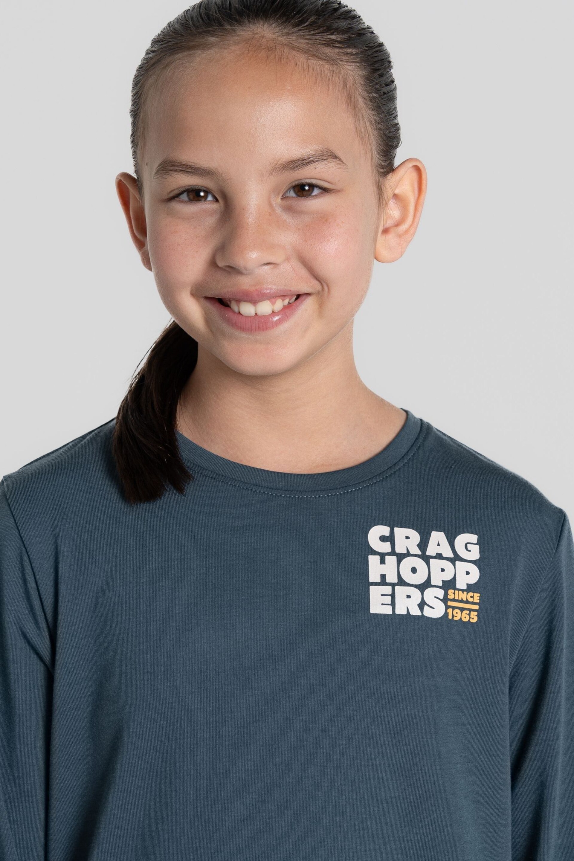 Craghoppers Blue NL Cruz Long Sleeved T-Shirt - Image 4 of 7