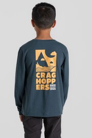 Craghoppers Blue NL Cruz Long Sleeved T-Shirt - Image 5 of 7