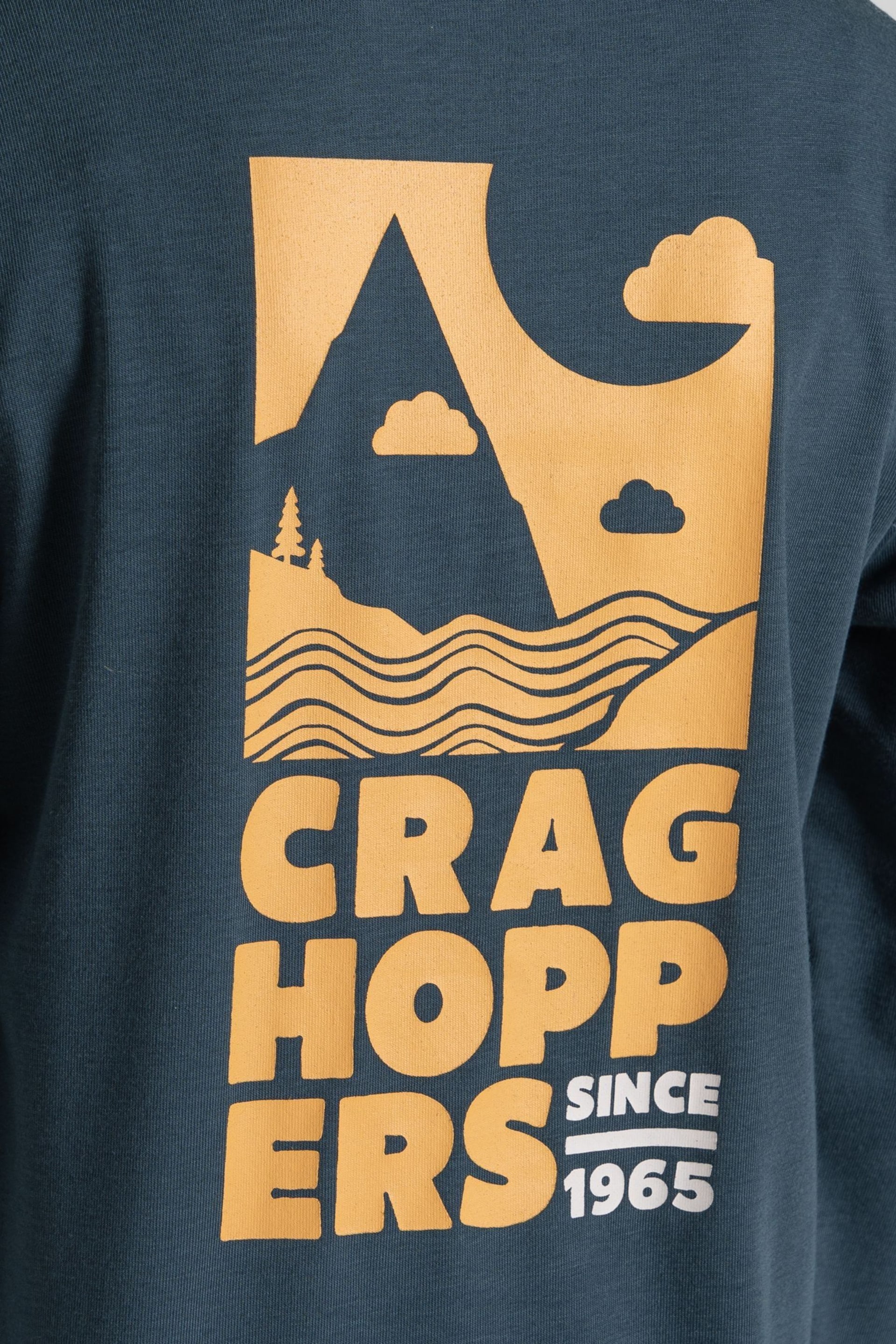 Craghoppers Blue NL Cruz Long Sleeved T-Shirt - Image 7 of 7