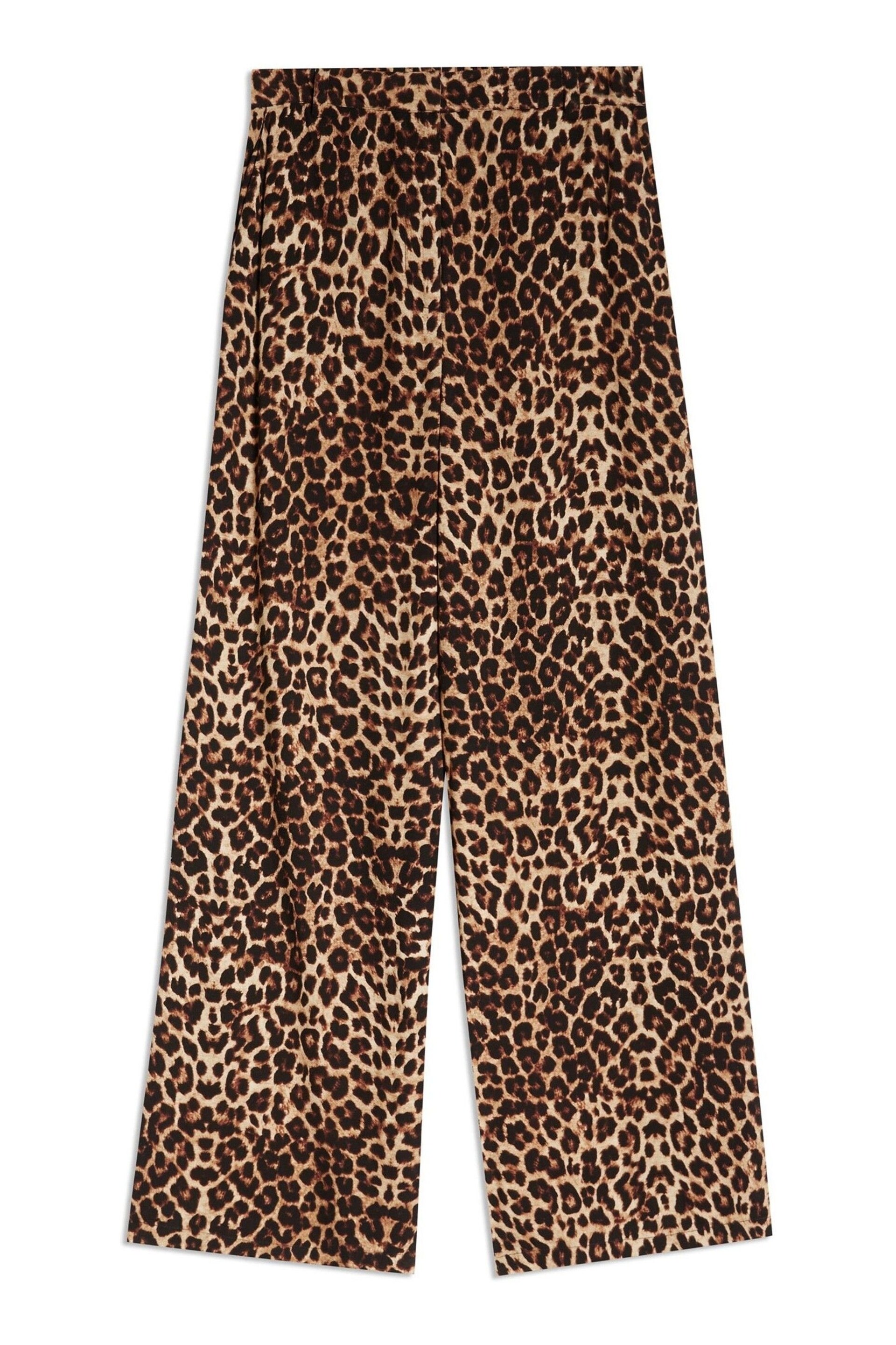 Albaray Animal Print Brown Trousers - Image 5 of 5