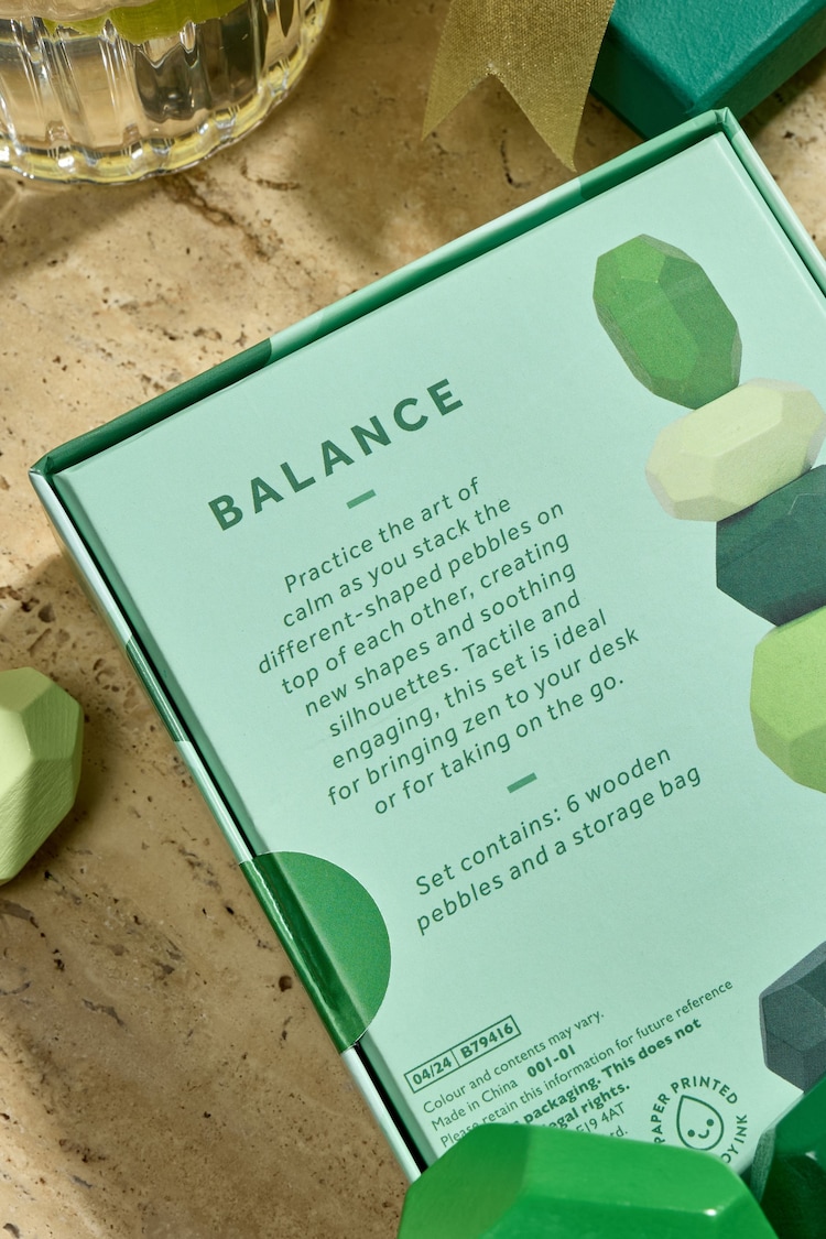 Green Balancing Stones Mindfulness Game - Image 4 of 4