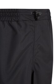 Mountain Warehouse Black Womens Downpour Short Length Waterproof Trousers - Image 4 of 5