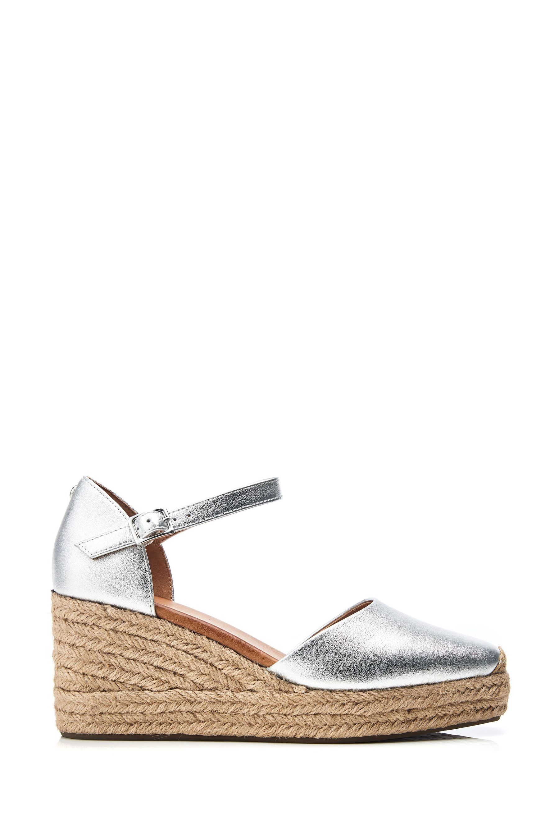 Buy Moda in Pelle Gialla Square Toe Espadrille Wedges from the Next UK online shop