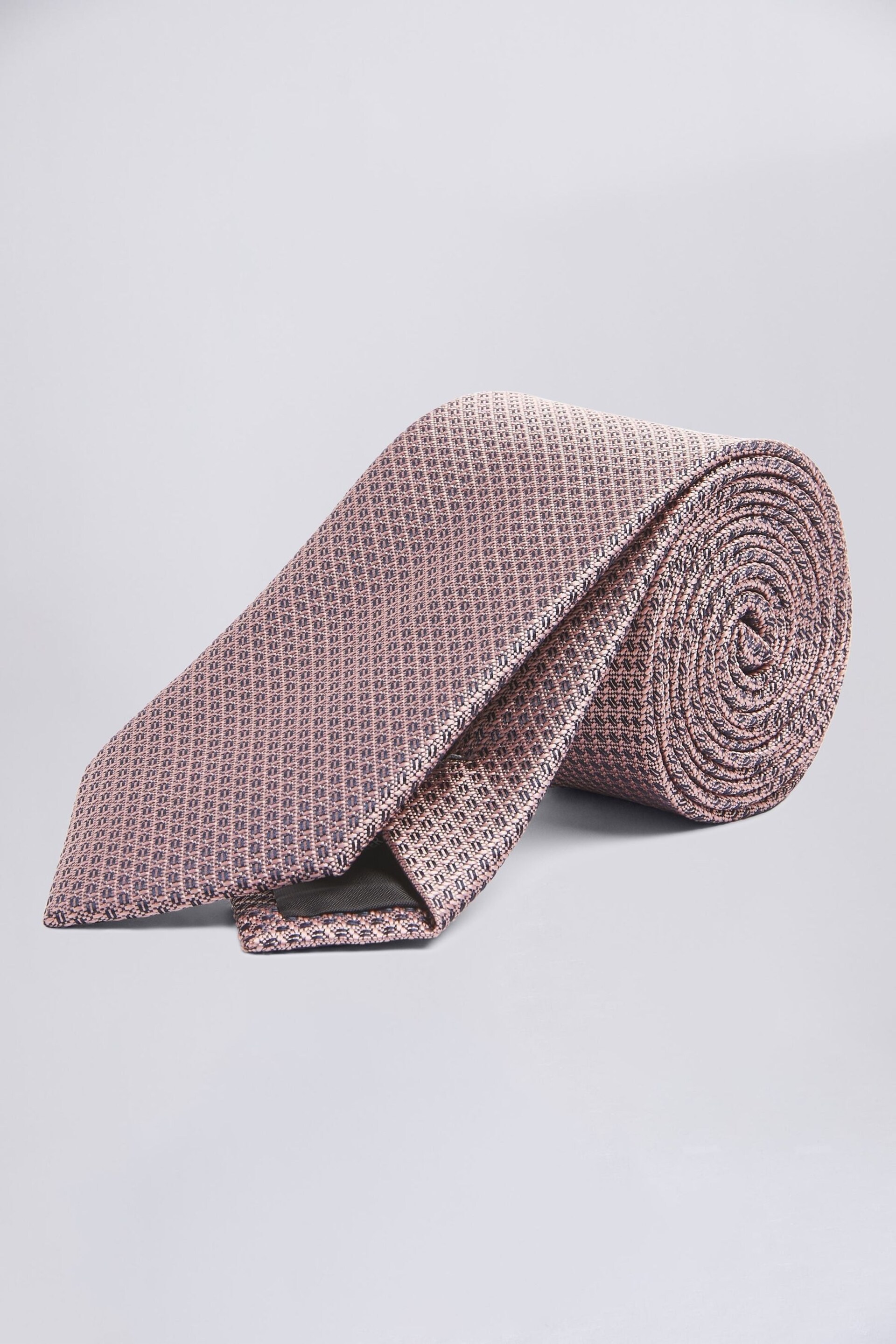 MOSS Pink Textured Tie - Image 1 of 2