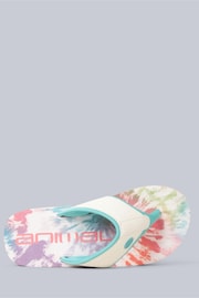 Animal White Kids Swish Flip Flops - Image 2 of 5