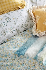 Laura Ashley Newport Blue 200 Thread Count Loveston Duvet Cover and Pillowcase Set - Image 3 of 7