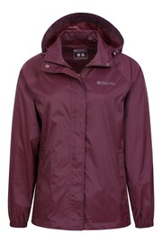 Mountain Warehouse Purple Womens Pakka Waterproof Jacket - Image 5 of 5