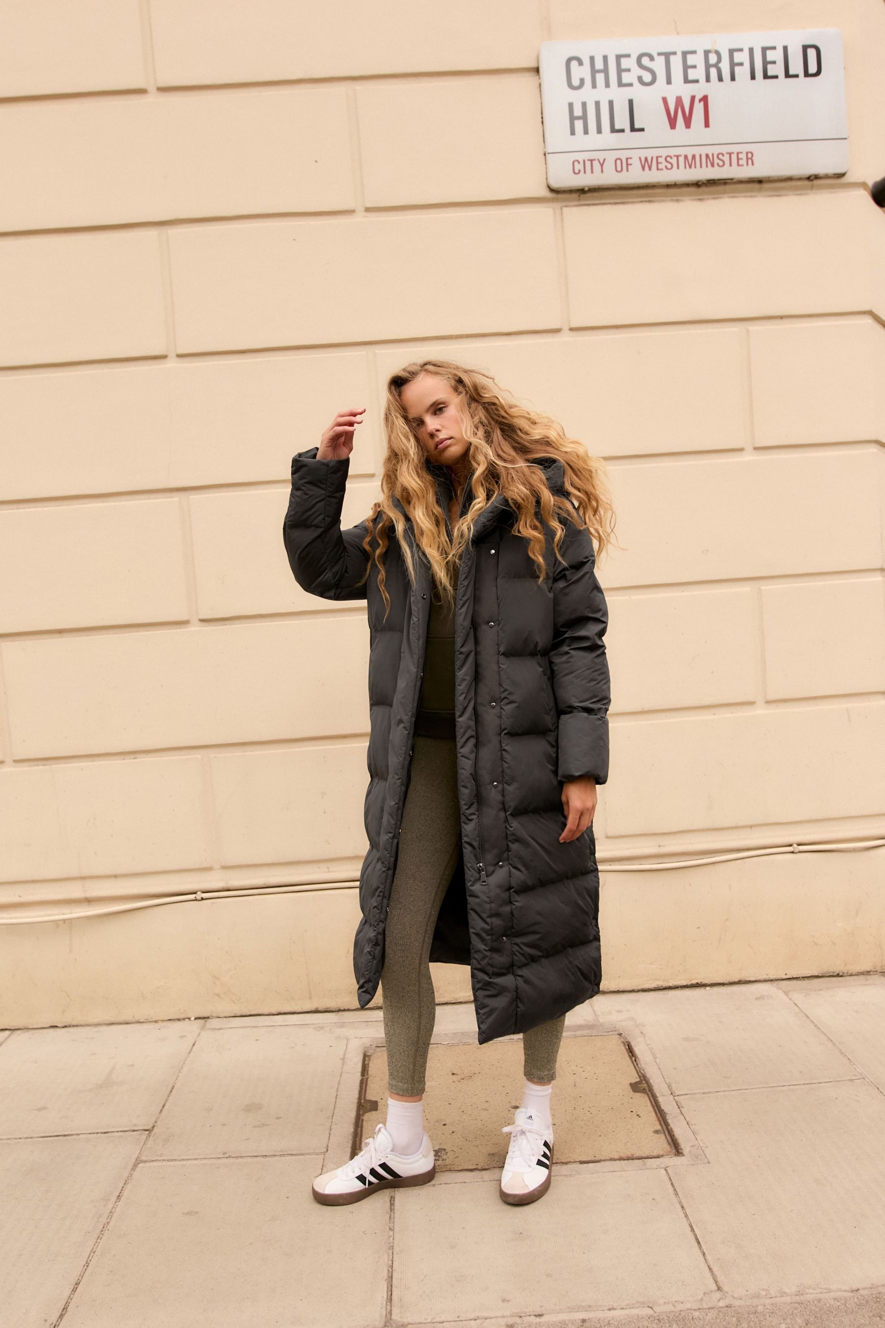 Next grey padded coat shop