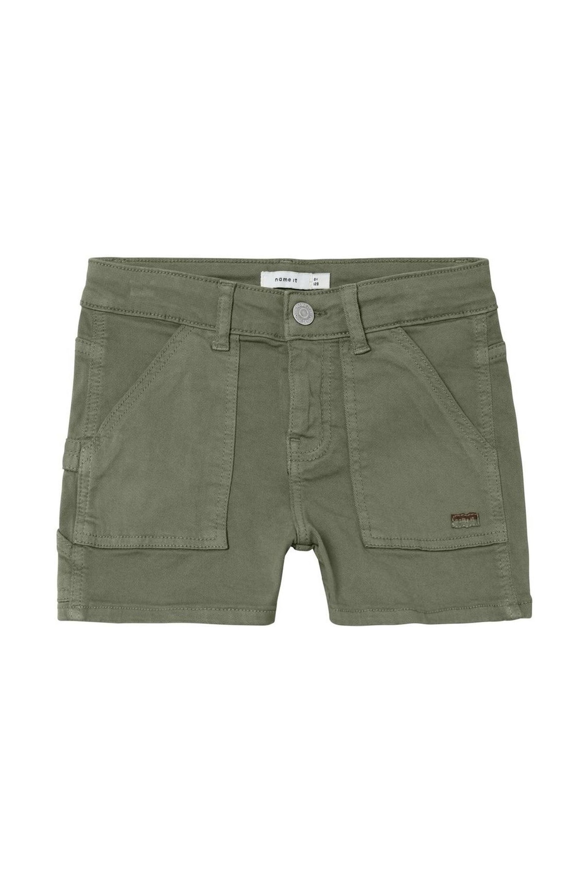 Name It Green Pocket Shorts - Image 1 of 3