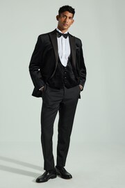 Black Velvet Waistcoat - Image 2 of 5