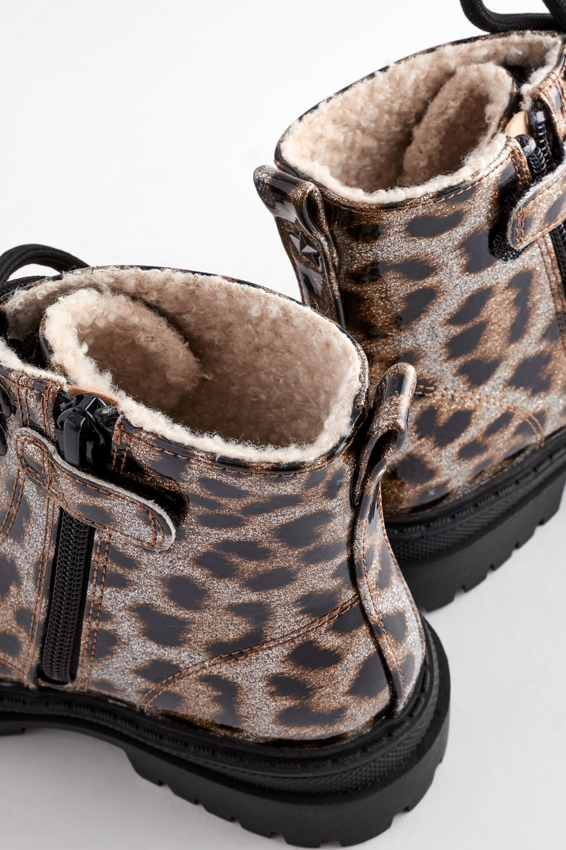 Animal print boots next store