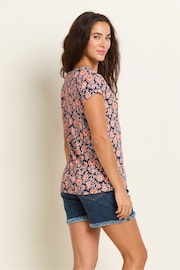 Brakeburn Red Boho Floral Blouses - Image 2 of 4