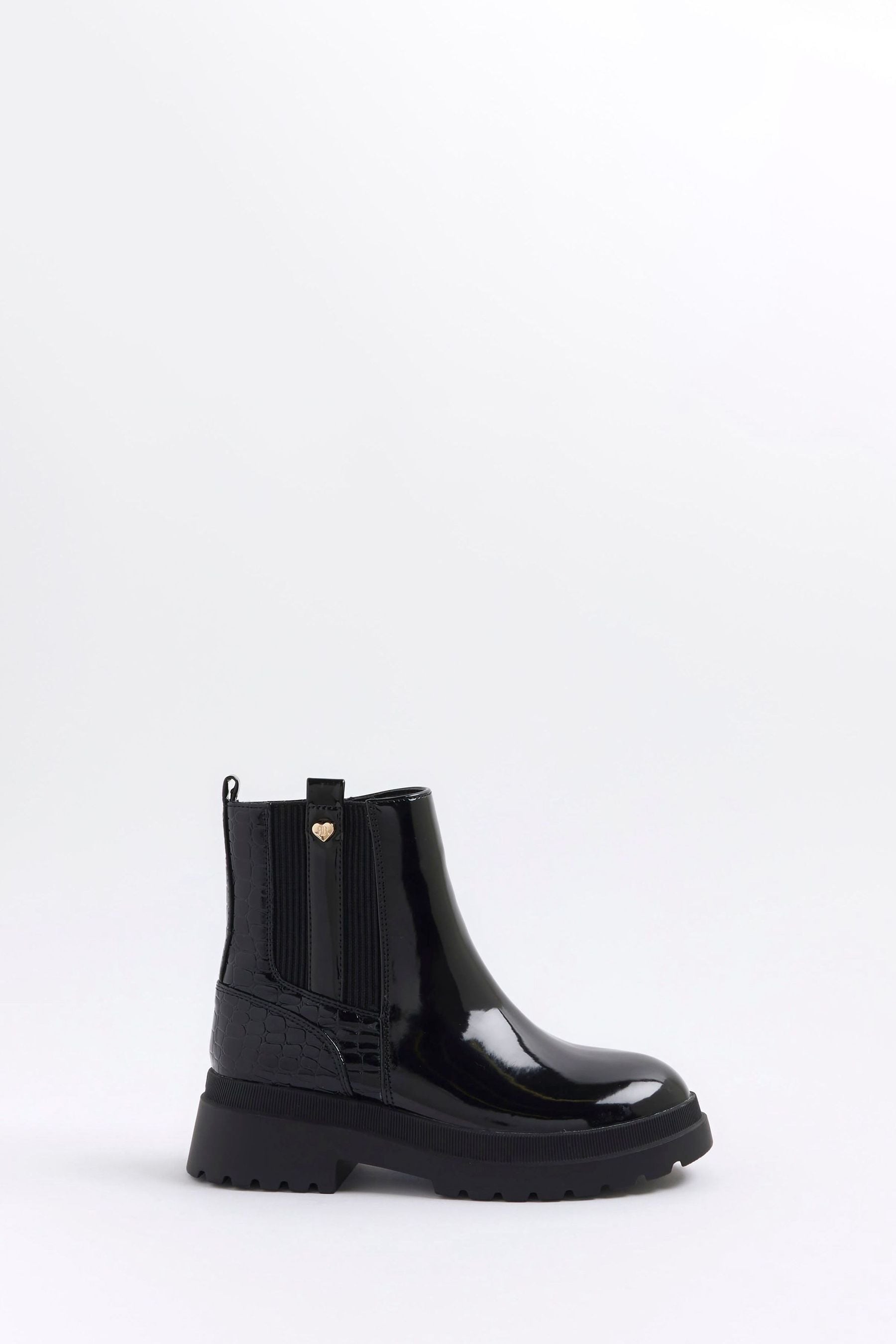 River island patent boots cheap