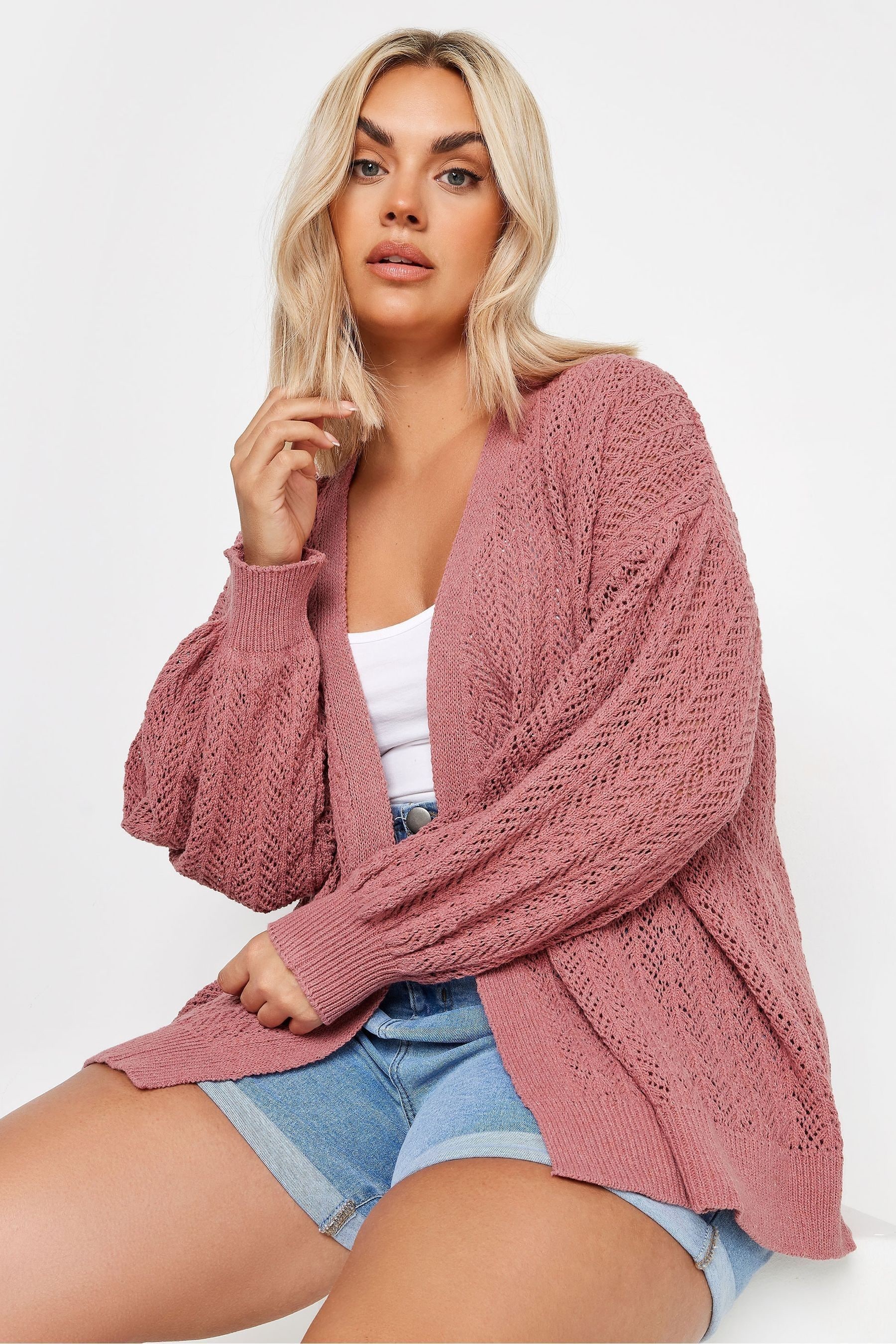 Sleeve cardigan top