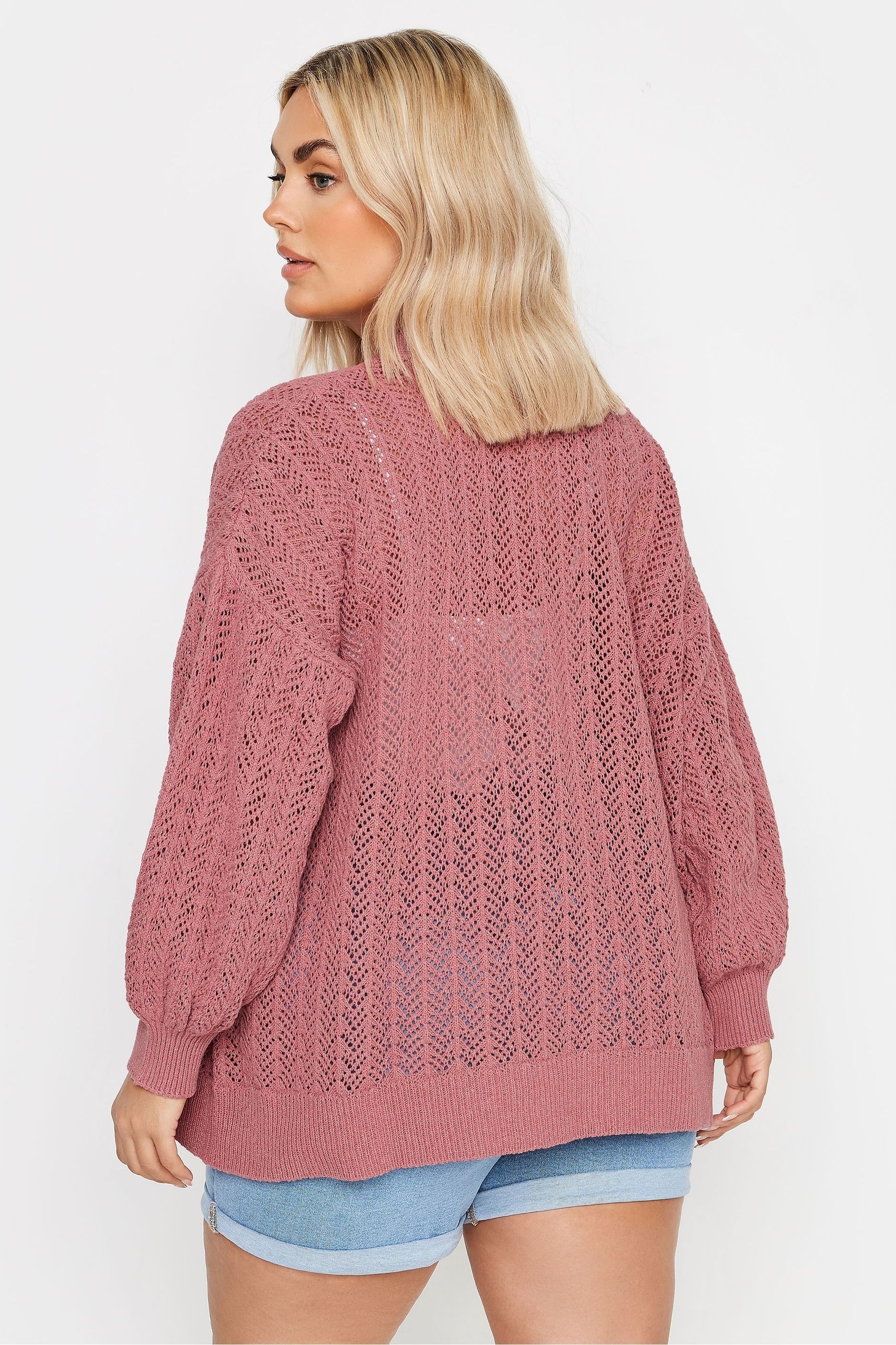 Pointelle cardigan next clearance