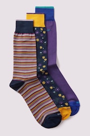 Duchamp Mens Three Pack Socks Gift Set - Image 1 of 6