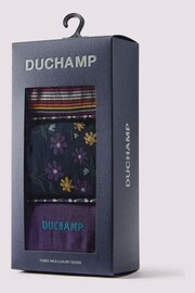 Duchamp Mens Three Pack Socks Gift Set - Image 2 of 6