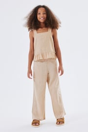 Name It White Linen Trousers - Image 1 of 3