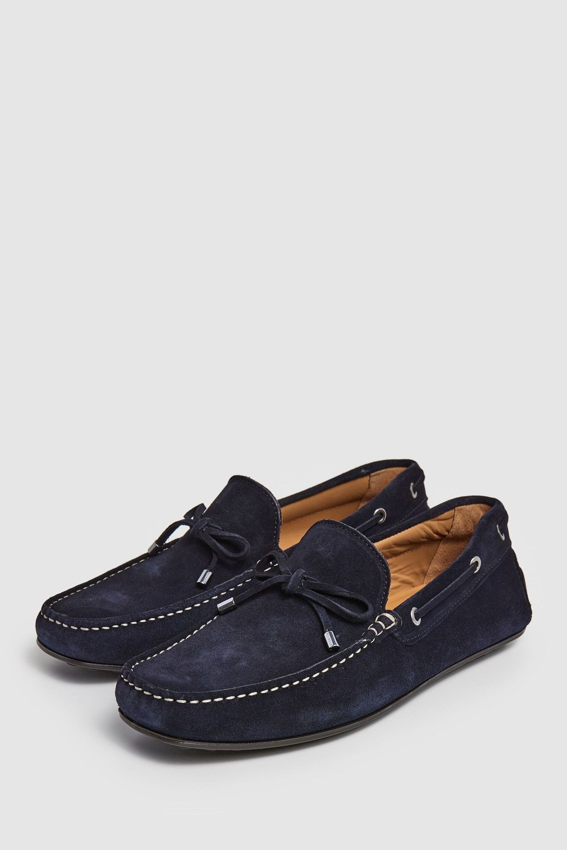 Hackett London Men Blue Regular Shoes - Image 2 of 6