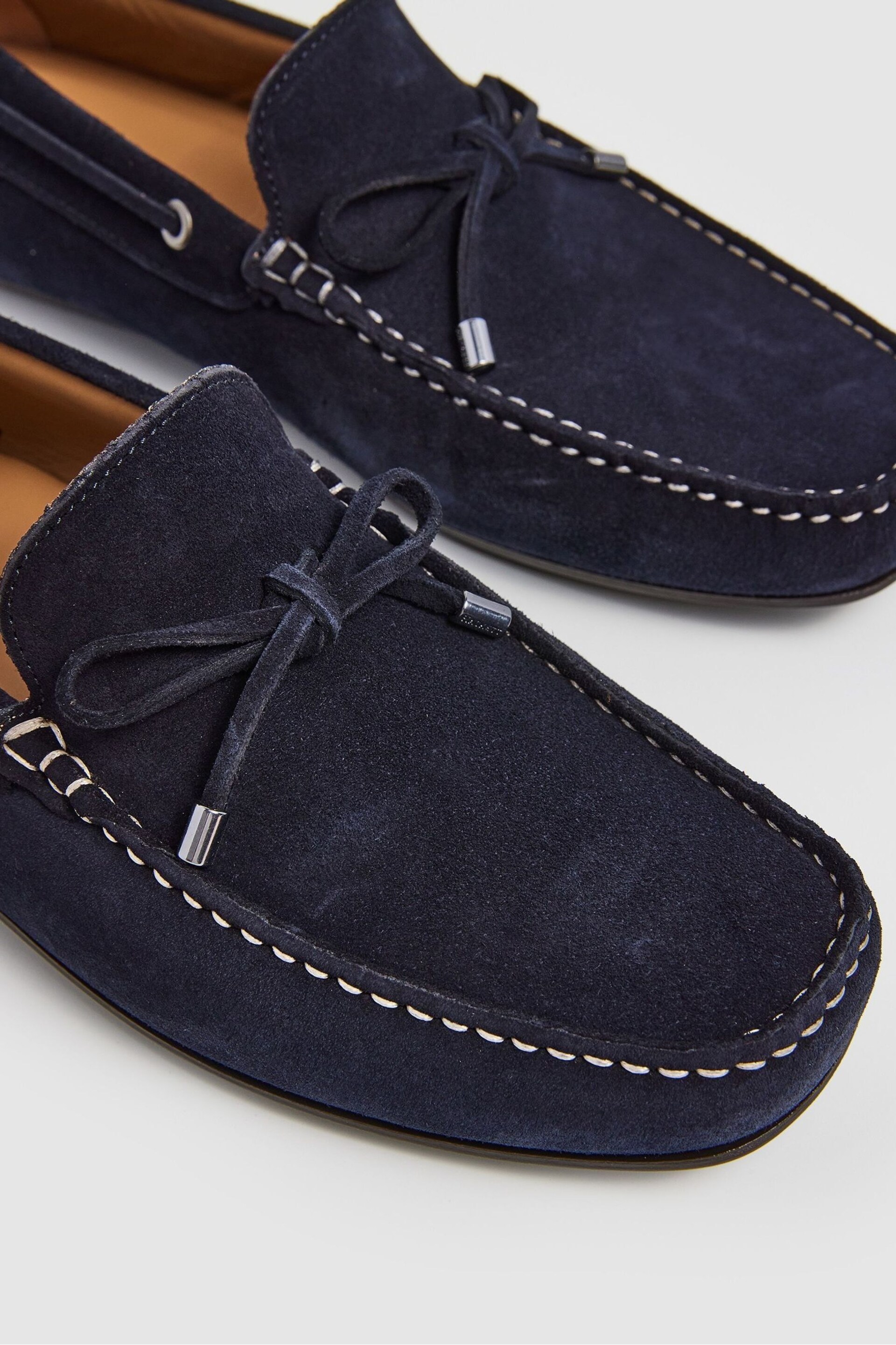 Hackett London Men Blue Regular Shoes - Image 6 of 6