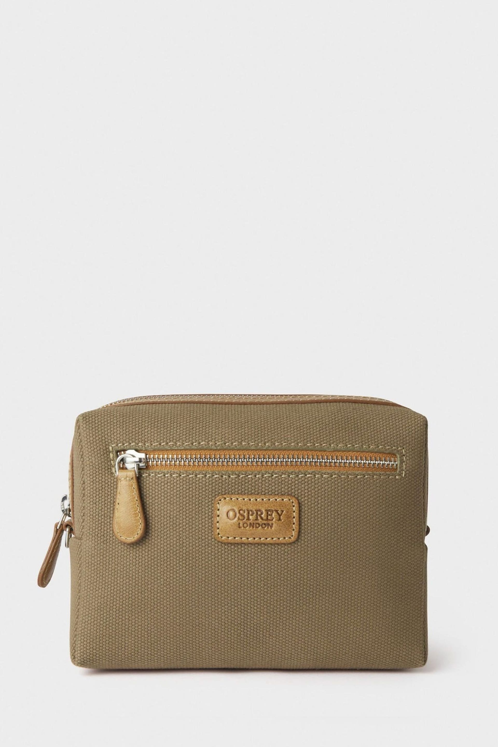 Osprey London Green The Safari Washbag - Image 1 of 4