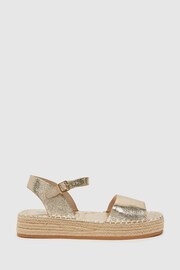 Schuh Gold Teddie Sandals - Image 1 of 4