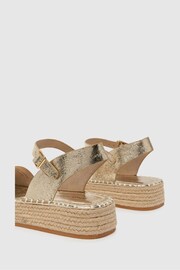 Schuh Gold Teddie Sandals - Image 3 of 4