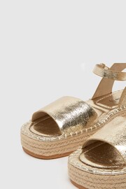 Schuh Gold Teddie Sandals - Image 4 of 4