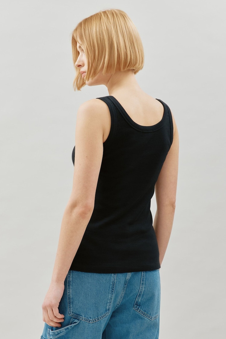 Albaray Scoop Rib Black Vest - Image 2 of 4