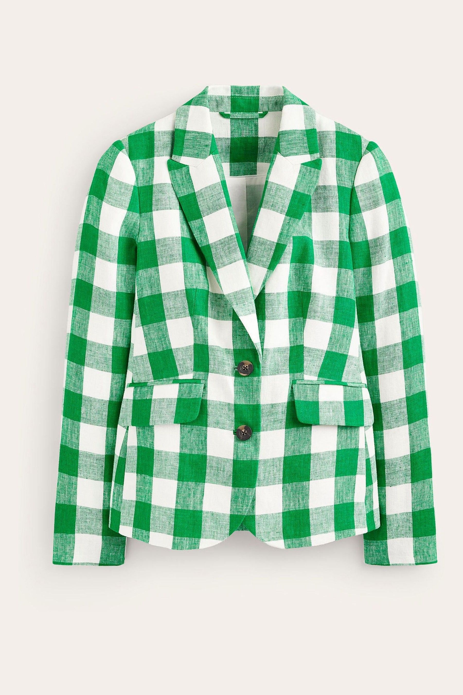 Buy Boden Green Marylebone 100 Linen Blazer from Next Luxembourg