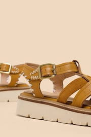 White Stuff Brown Chunky Fisherman Sandals - Image 4 of 4