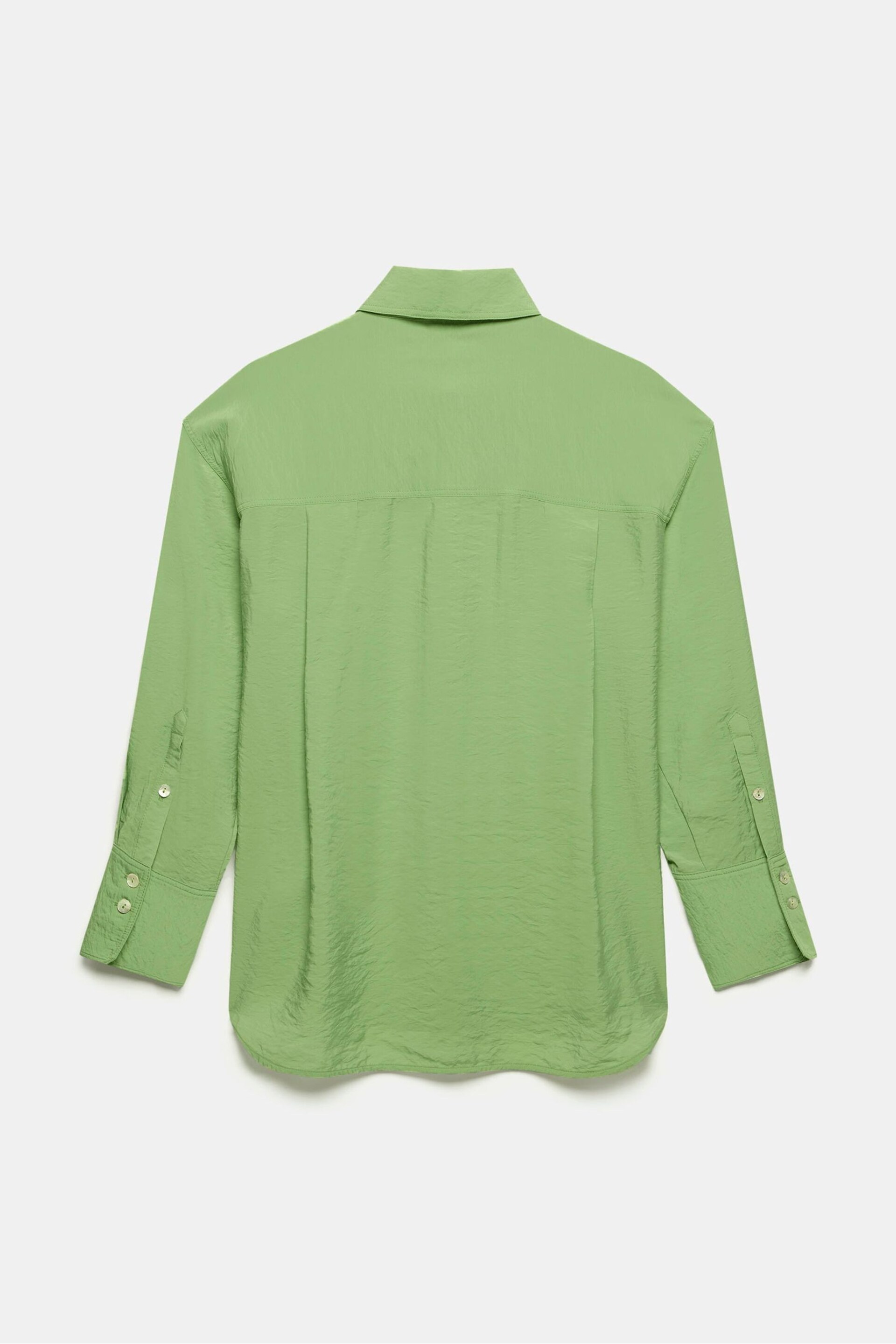 Mint Velvet Green Green Utility Detail Shirt - Image 4 of 4