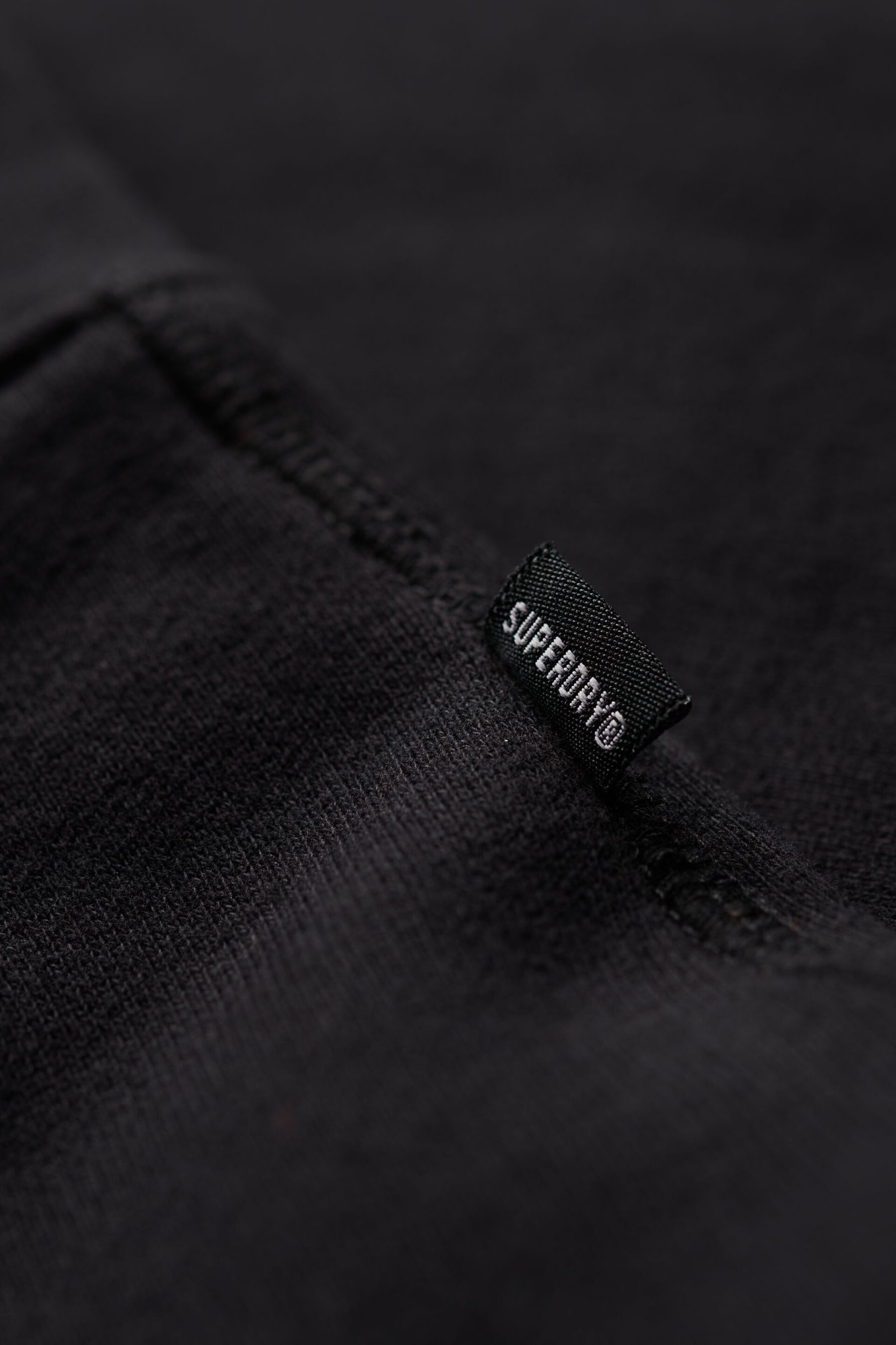 Superdry Black Sport Loose Crew Sweatshirt - Image 4 of 5