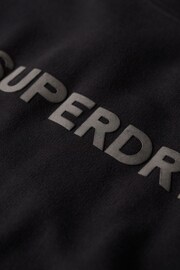 Superdry Black Sport Loose Crew Sweatshirt - Image 5 of 5