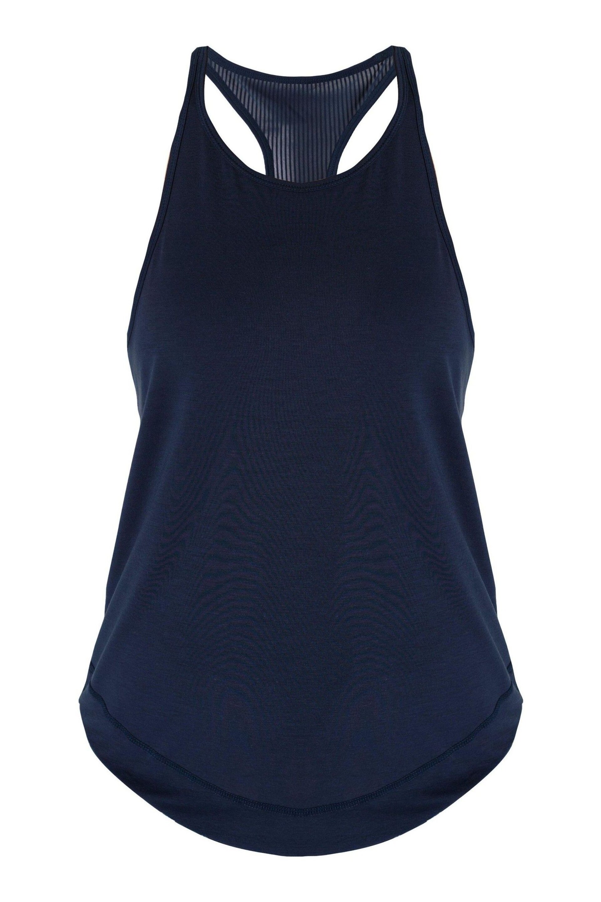 Sweaty Betty Navy Blue Breathe Easy Run Vest - Image 4 of 5