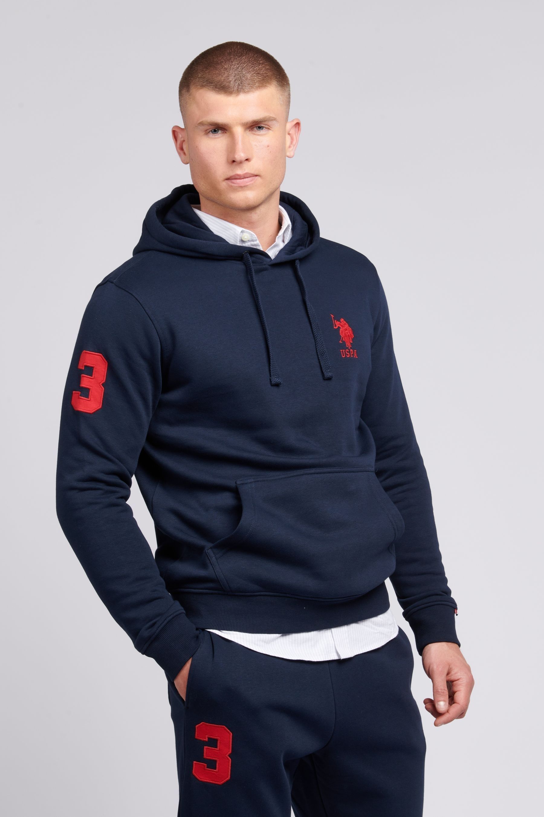 Polo hoodie pullover online