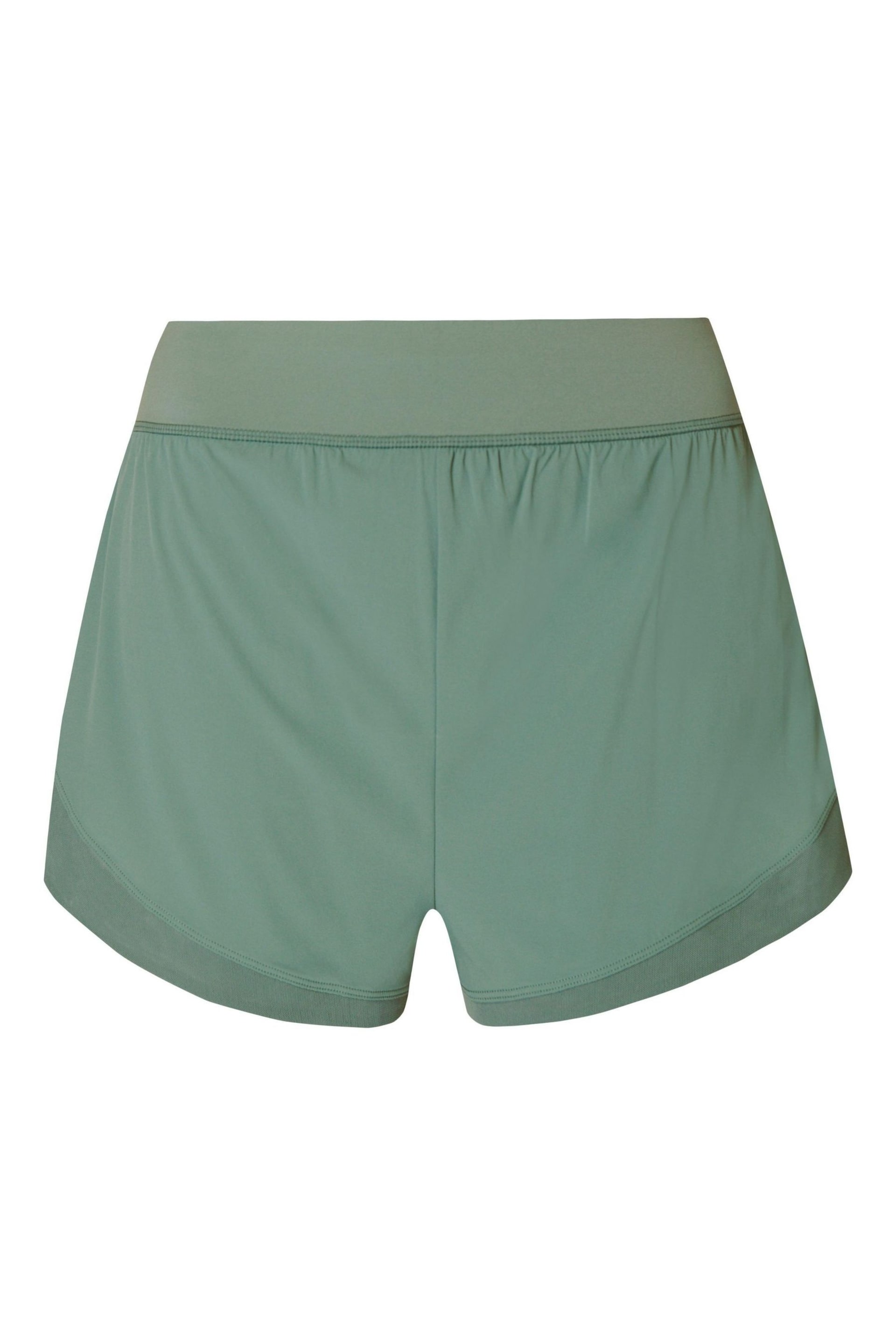 Sweaty Betty Cool Forest Green Tempo Run Shorts - Image 9 of 9