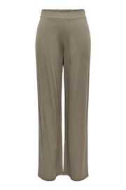 ONLY Brown Jersey Wide Leg Trousers - Image 4 of 5