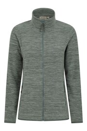 Mountain Warehouse Womens Snowdon Melange II Full-Zip Fleece - 圖片 1，共 5